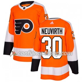 Adidas Maillot de Hockey Philadelphia Flyers Michal Neuvirth 30 2017-2018 Orange Authentic - Homme
